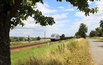 76 111 zu sehen am 05.07.16 mit dem Schrottzug von Cheb/CZ nach Könitz hier bei Dreitzsch.