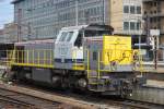 Rangierlok Nr. 7757 am 2.06.2012 im Brsseler Sdbahnhof (Bruxelles-Midi) abgestellt.