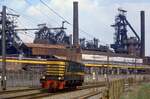 SNCB 8447, La Louviere, 01.04.1988.