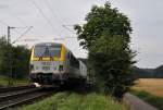 Serie 18 (1812) aus Belgien am Harken von ER 20 2007, 
am Morgen des 21.7.11 bei Übach - Palenberg.