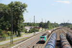 SNCB 2815 nebst Kesselwagen wurde am 7.