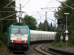 Die Cobra 2818 kommt mit einem Kalkleerzug aus Millingen(D) nach Yves-Gomezee(B)  und kommt Richtung Mönchengladbach-Hbf,Rheydt-Hbf,Wickrath,Beckrath,Herrath und fährt durch Erkelenz in