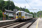 Nachschuss auf den Triebzug 655 der Serie AM70, der als L-Zug 5285 zwischen Verviers-Central und Herstal verkehrt.