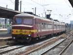 Triebzug AM 75 Nr.803 am 2. Juni 2012 im Brsseler Sdbahnhof (Bruxelles-Midi).