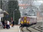 Die AM65 228.270 kommt am 05.04.09 aus Spa Gronstre und fhrt in den Bahnhof von Spa ein, um kurze Zeit spter ihre Reise nach Verviers via Pepinster fortzusetzen.