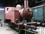 175 Jahre Eisenbahn in Belgien. Auch die 1859 von Cockerill gebaute 88.003 (72MF) steht im Museumsdepot von Leuven und zog die neugierigen Blicke der Besucher auf sich. Aufgenommen am 08/05/2010.