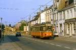 SNCV Tw 9171 in Courcelles, 01.04.1988.