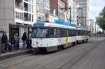 De Lijn Antwerpen PCC 7155 aufgenommen 15.04.2017 am Haltestelle Harmonie 