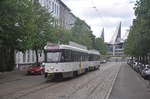 De Lijn Antwerpen PCC 7161 aufgenommen 17.04.2017 am Emiel Banningstraat