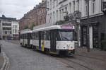 De Lijn Antwerpen PCC 7061 aufgenommen 17.04.2017 am Sint-Jorispoort 