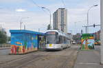 De Lijn Albatros 7348 aufgenommen 13.05.2017 am Haltestelle Station Antwerpen-Zuid