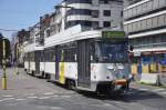 PCC 7161 von DE LIJN Antwerpen Richtung Deurne und Wijnegem aufgenommen 18.05.2014 am Franklin Rooseveltplaats Antwerpen