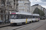 De Lijn PCC 7161 aufgenommen 04.09.2016 am Haltestelle Nationale Bank