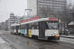 De Lijn PCC 7160 aufgenommen 07.01.2017 am Franklin Rooseveltplaats