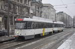 De Lijn PCC 7094 aufgenommen 07.01.2017 am Haltestelle Nationale Bank