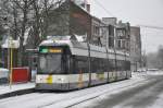 Hermelijn 7273 von DE LIJN Antwerpen, aufgenommen 24/03/2013 am Haltestelle Kioskplaats Hoboken 

