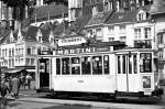 Triebwagen 5831 auf dem Groenplaats (18. Mai 1963)