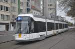 heute endlich etwas Glück : ein Bombardier Flexity 2 von De Lijn Antwerpen auf Linie 15 von Boechout nach Linkeroever, leider nur Fahrschule 