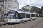 De Lijn Albatros 7325 aufgenommen 04/09/2016 am Haltestelle Nationale Bank 