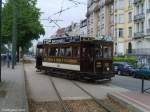 Museumtriebwagen CFE 428 der MTUB (1903) - Brssel, Tervuren-Allee - 1. Juni 2008