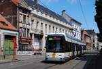 Tw.6304 als Linie 4 nach Ledeberg in der Lange Steen Straat. (14.06.2022)