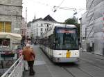 Fahrzeug 6316 in die Innenstadt von Gent  08-06-2007