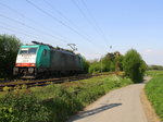 Die Cobra 2824 kommt als Lokzug von Aachen-West nach Belgien und fährt die Gemmenicher-Rampe hoch.