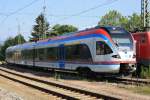Abgestellt in Freilassing war am 27.06.10 der ET 130 der ...