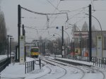 Haltestelle Blockdammweg / Ehrlichstra�e. ...  Thomas Wendt 18.12.2009