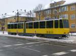 berlin Stra�enbahnlinie 61 nach Rahnsdorf Waldsch�nke am S-Bahnhof Adlershof.