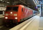 145 015-4 mit dem EN 476 im Berliner Hbf. Eigentlich ...