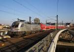 Hier 182 004-2 mit ...  Alexander Borchardt 15.02.2012