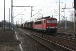 155 007 mit einen ...  Steffen Eule 18.03.2011