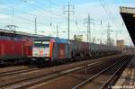 246 010-3 hvle - Havell�ndische Eisenbahn AG mit einem Kesselzug ...