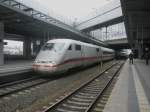 Hier 401 554-1 Heppenheim an der Bergstra�e als ICE804 von ...
