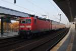 Hier 143 225-1 mit ...  Alexander Borchardt 30.10.2011