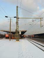 Bahnhof Berlin Sch�nefeld Flughafen ...  Klaus-P. Dietrich 03.02.2012