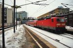 Hier schiebt die 143 ...  Stephan Kemnitz 06.02.2010