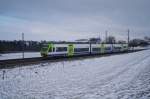 RABe 525 028-7 befindet ...  Sandro Gadola 23.01.2011