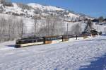 GDe 4/4 6004 f�hrt ...  Sandro Gadola 04.01.2012