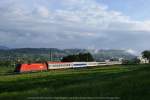 P�nktlich rauscht ...  Remo Hardegger 02.05.2010