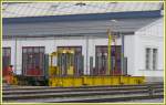 Schiebeb�hne in der HW Landquart. (18.03.2010)  ...
