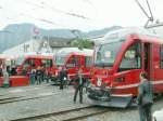 betriebswerk-landquart Namenstaufe von vier 'Allegra' Triebz�gen(3501-3504)in der HW Landquart.01.05.10 