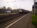 beuel ES 64 MRCE f�hrt durch den Beuler Bahnhof am 20.4.10