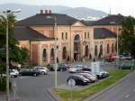 bielsko-biala Das Bahnhofsgebeude in Bielsko Biala.