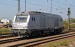 Im Bahnhof Bitterfeld stand am 25.09.11 dieses Dieselfretchen. Kurz nach ...