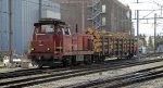 Cargo-Diesellok: Die Bm 4/4 18410 rangiert am 07.04.10 in Thun ... Cargo-Diesellok: Die Bm 4/4 18410 rangiert am 07.04.10 in Thun ...