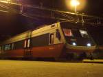 Ein NSB BM 70 wartet am 28.10.2011 in Holmestrand auf ...