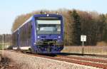 Zwei VT der BOB bei Brugg, 23.03.10  ...