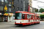 bochum-gelsenkirchener-strasenbahn-ag-bogestra BOGE 311 in Gelsenkirchen Buer Rathaus mit der Linie 301 nach Gelsenkirchen HBF.